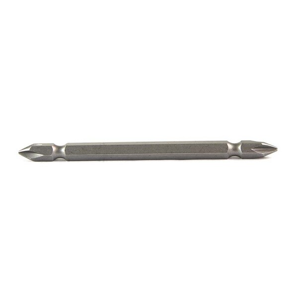 Superior Steel 2# Phillips Double End Screwdriver Bits - 4 Inch Long, PK 10 SP402D-10PK - main